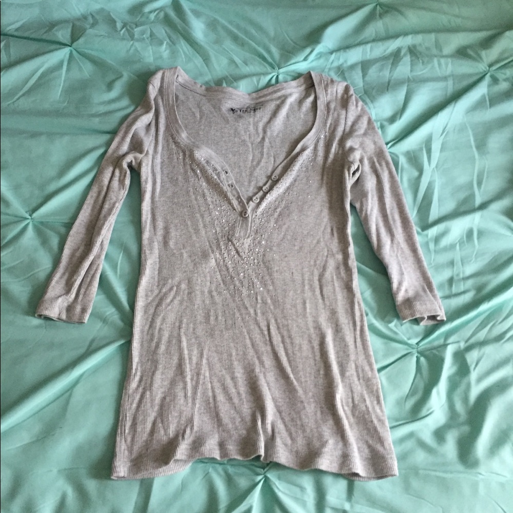 Grey Victoria’s Secret Top